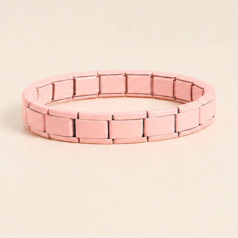 Bracelet modulaire élastique à assembler soi-même