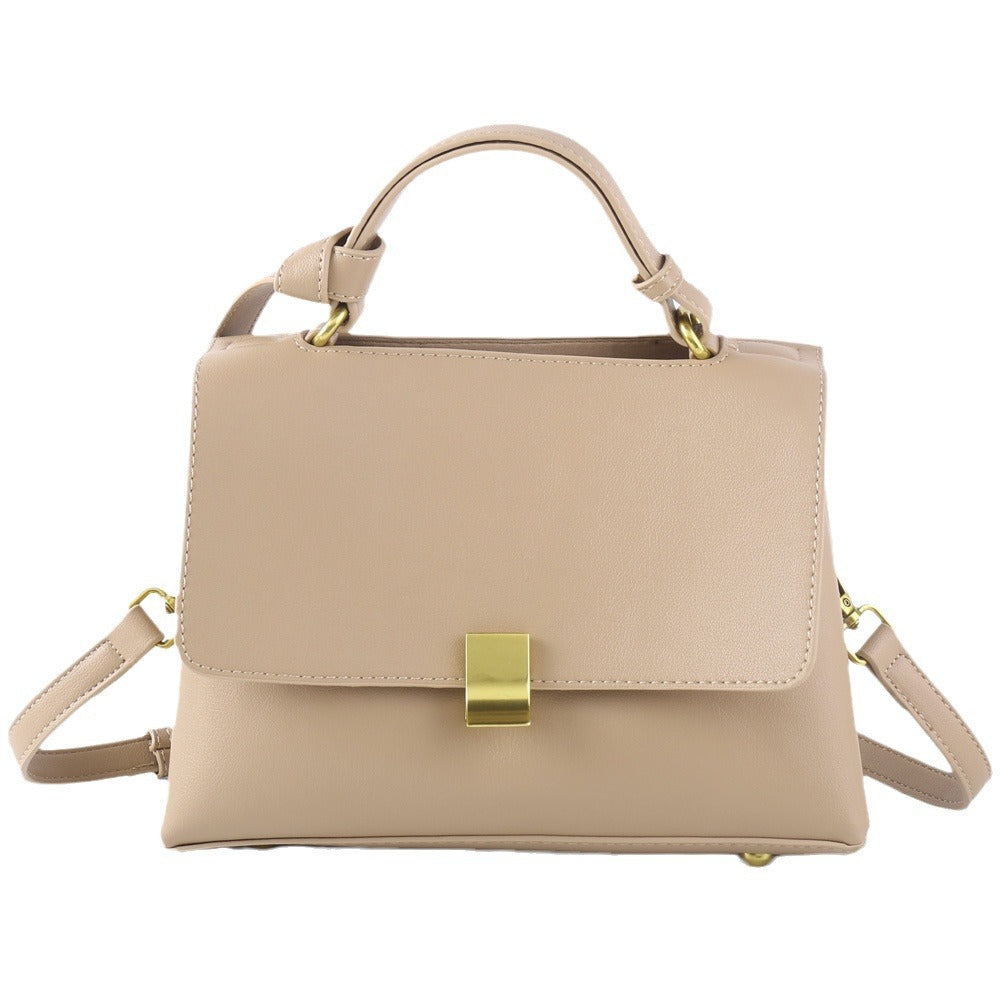 Sac à main bandoulière convertible en simili-cuir
