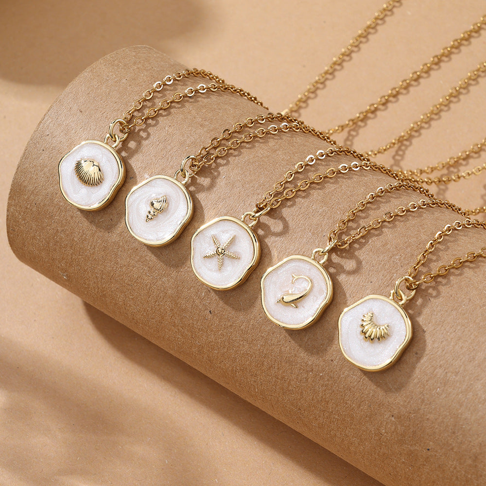 Collier à fabriquer soi-même avec pendentif rond