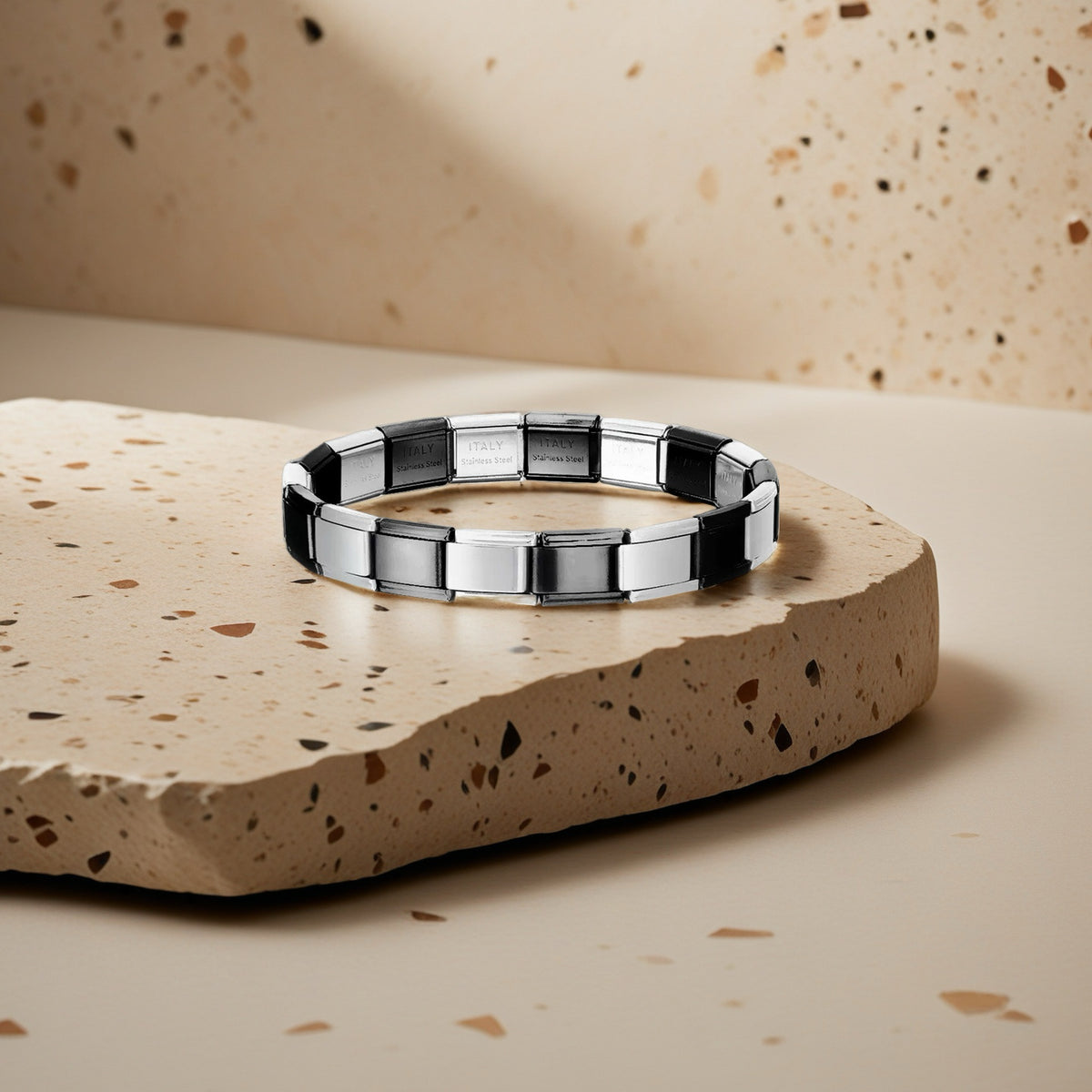 Bracelet modulaire élastique à assembler soi-même