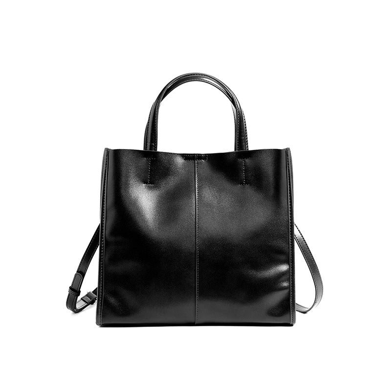 Sac à main en cuir véritable pour femme