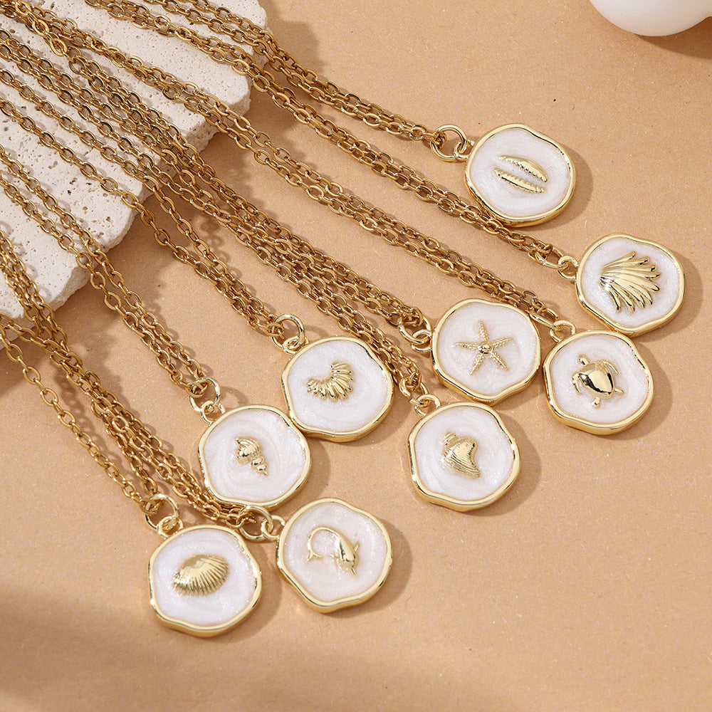 Collier à fabriquer soi-même avec pendentif rond