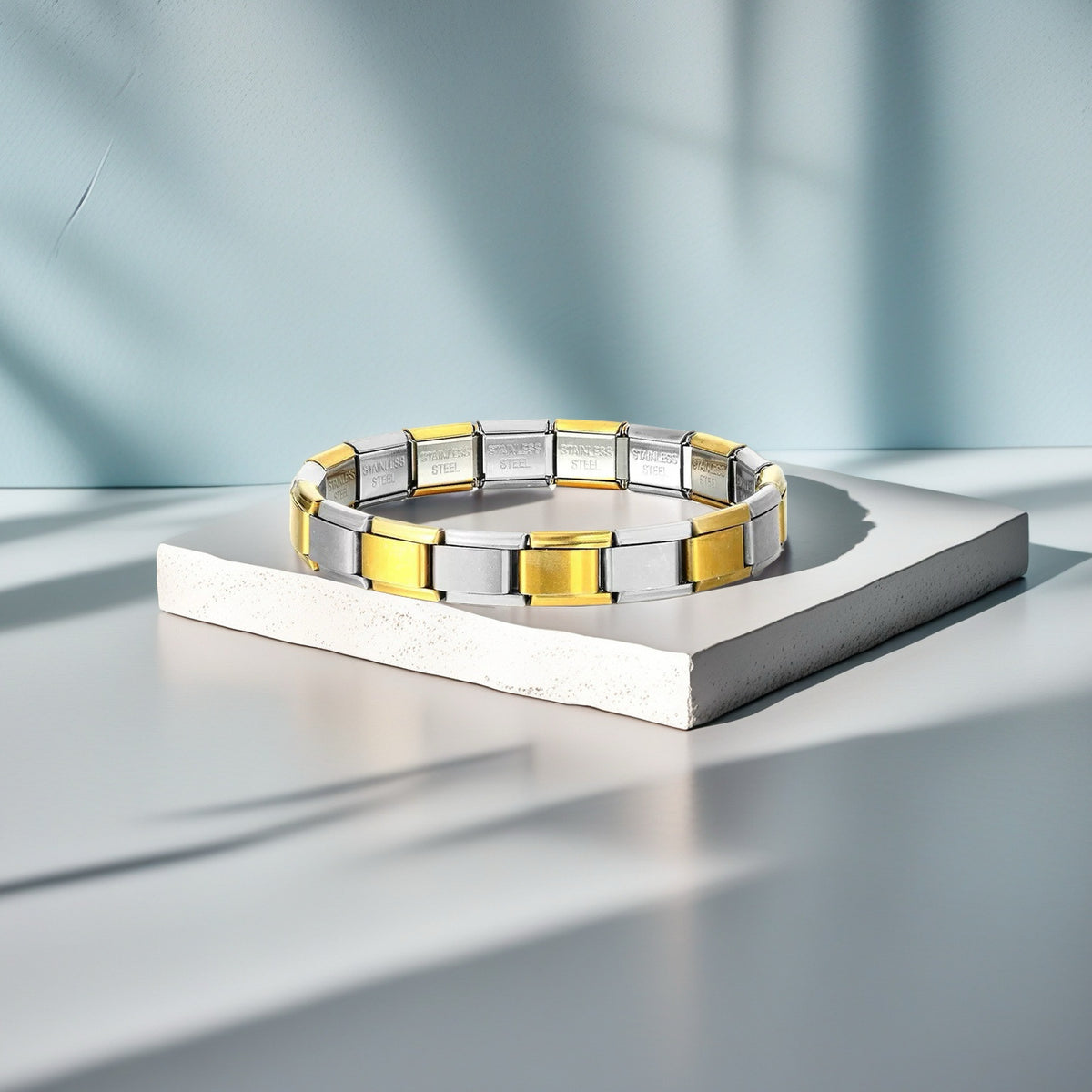 Bracelet modulaire élastique à assembler soi-même