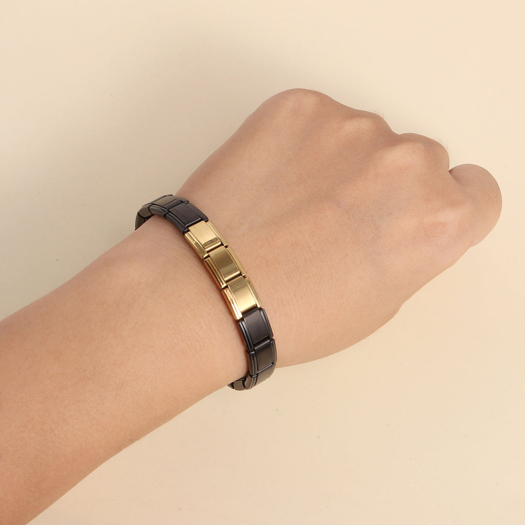 Bracelet modulaire élastique à assembler soi-même