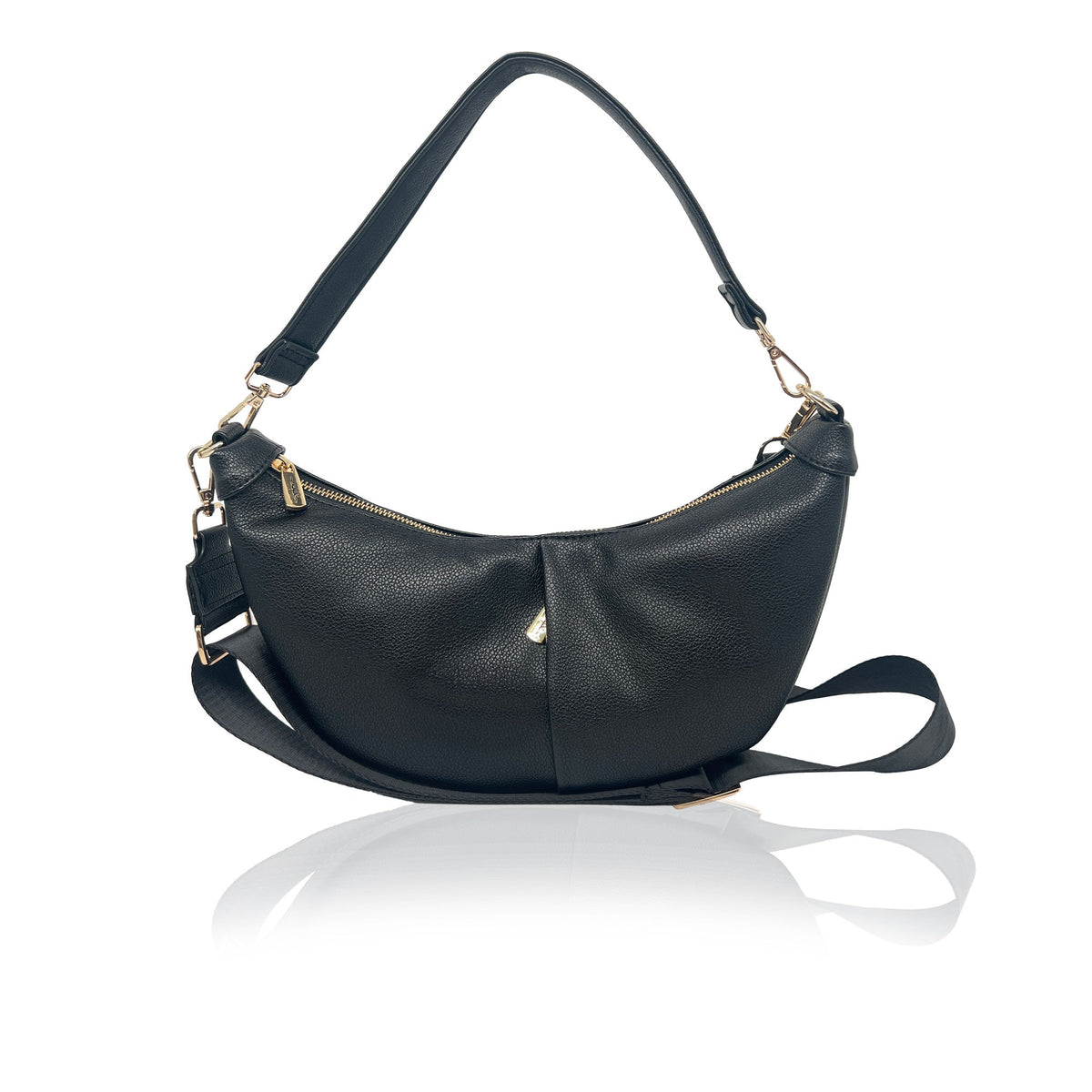 Kingston Convertible Crescent Crossbody Bag