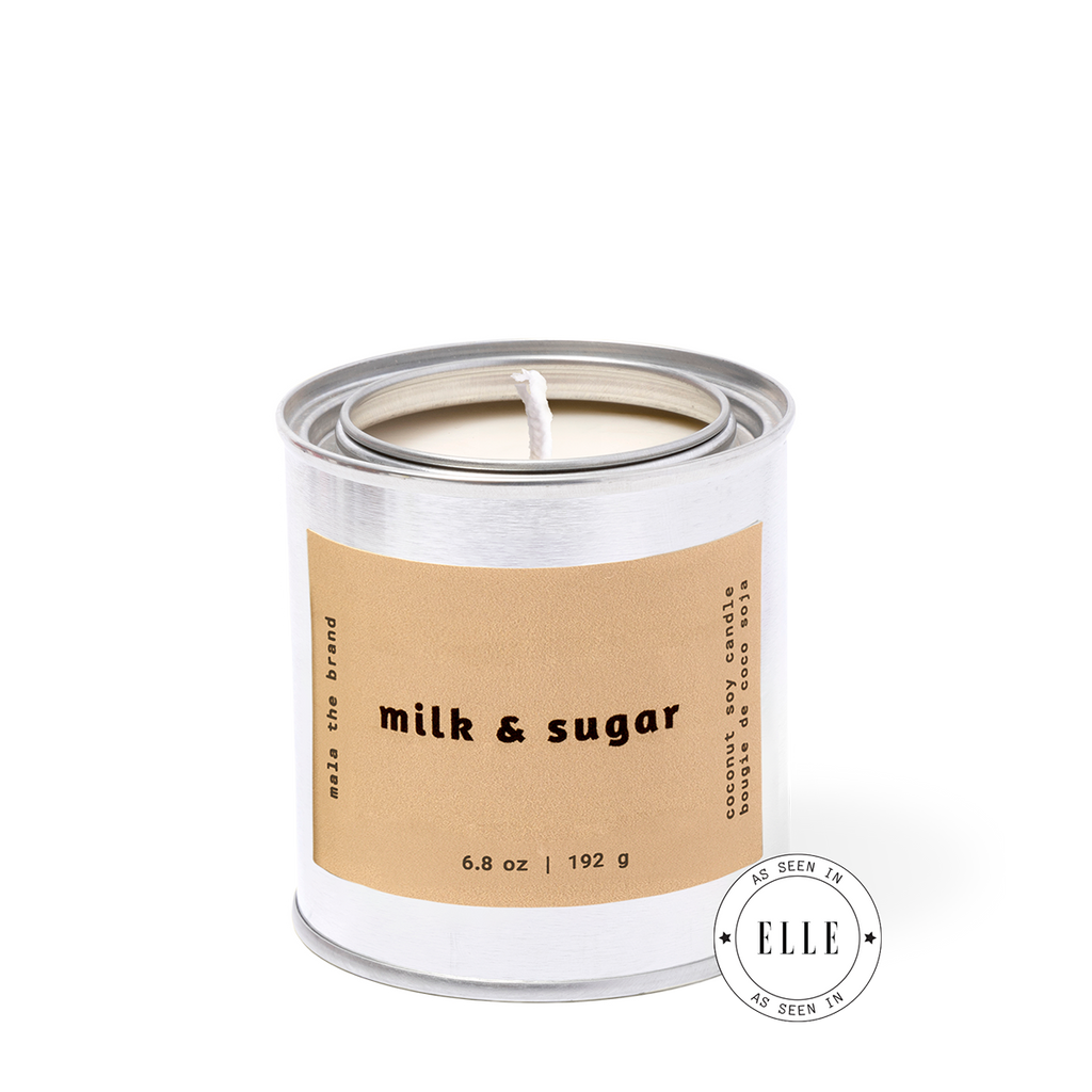 Bougie Milk and Sugar, vanille, cannelle et crème