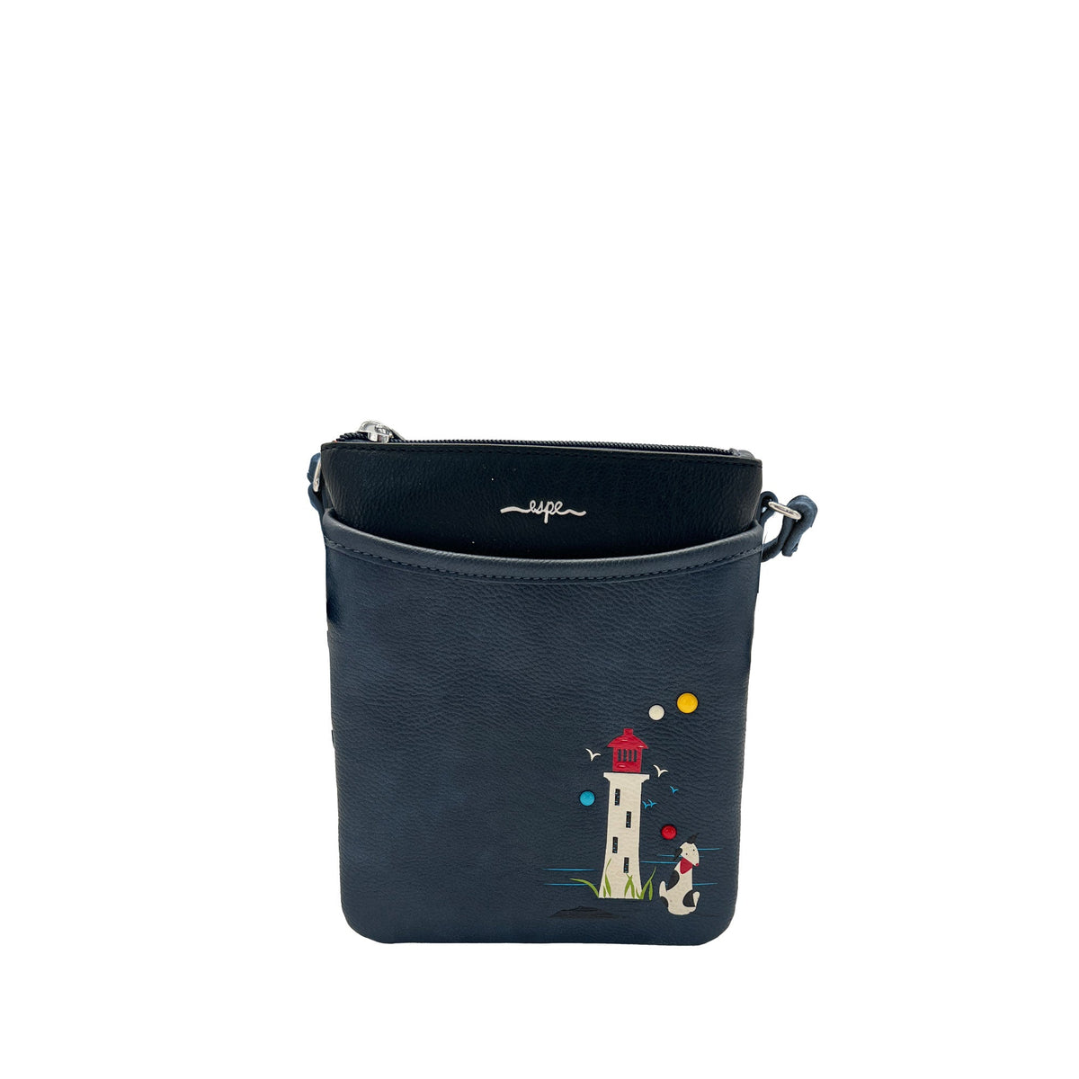 Mini sac bandoulière Milo, chiot et phare