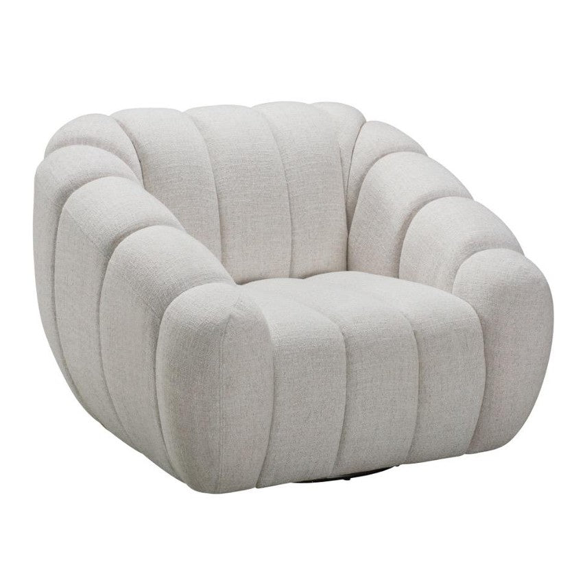 Fauteuil d'appoint pivotant Riro